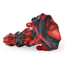 MONSTERED Gode Hortarix 19 x 5.5cm Noir et Rouge